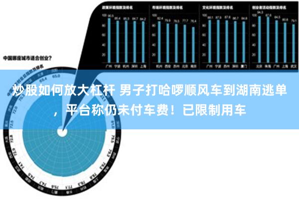 炒股如何放大杠杆 男子打哈啰顺风车到湖南逃单，平台称仍未付车费！已限制用车